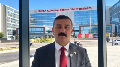 İYİ Parti Bursa Milletvekili Selçuk Türkoğlu, Ali Osman Sönmez Devlet