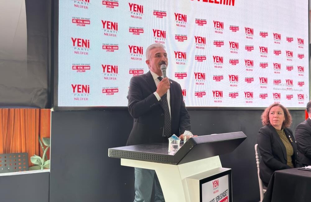 Yeni Parti Bursa İl Başkanı Nihat Yeşiltaş, yapılacak il kurultayı
