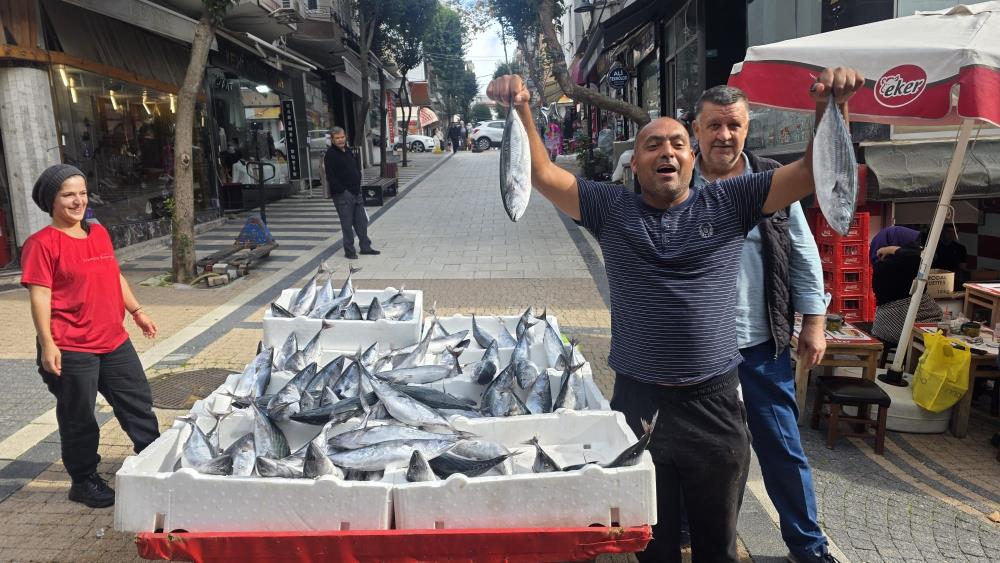 Bandırma’da palamutun fiyatı 75 liraya düştü Bandırma'da 100 liradan satılan palamutun fiyatı 75 liraya kadar geriledi.