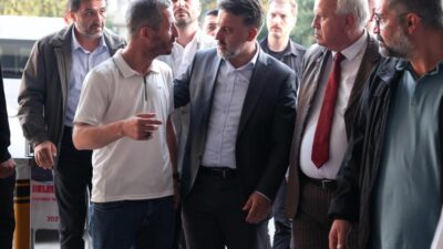 Bursa Büyükşehir Belediye Başkan Vekili Şahin Biba, Manisa’nın Akhisar ilçesinde