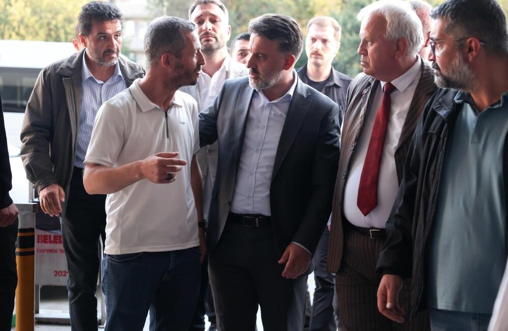 Bursa Büyükşehir Belediye Başkan Vekili Şahin Biba, Manisa’nın Akhisar ilçesinde