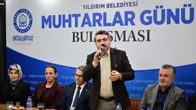 Yıldırım Belediyesi, mahalle muhtarlıklarının elektrik, su, internet, telefon ve doğal