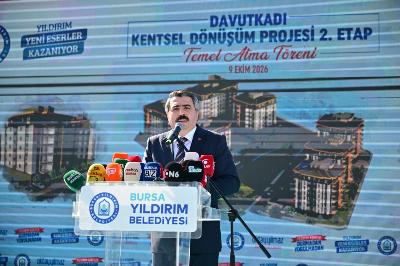 Yıldırım’da kentsel dönüşümde ikinci etap başladı: Kasım ayında teslim hedefi 1 Bülten Medya -